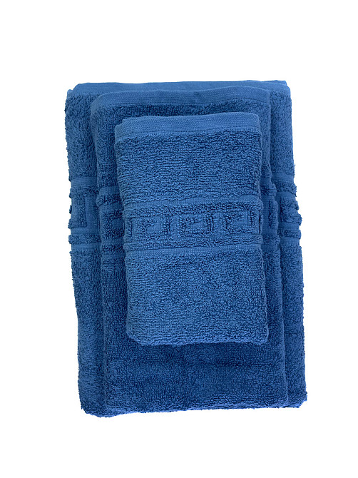 Махровое полотенце Ideal Textile Greek 33х60 см синий (56860581) Черновцы - изображение 2