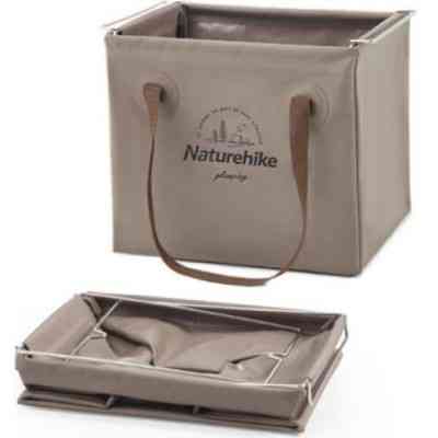 Відро складне Naturehike CNH22SN002 ПВХ 20л Tan (6927595795132) Вінниця