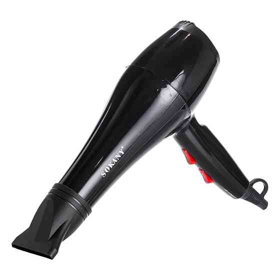 Фен для укладання та сушіння волосся 2200 Вт з насадкою Sokany RCY-173i Київ