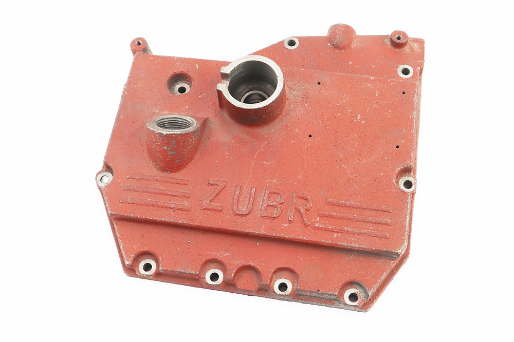 Кришка блока двигуна права (з боку заводного важеля), 9отв., чавун R190N/195NM Тип 2 Київ - фото 1