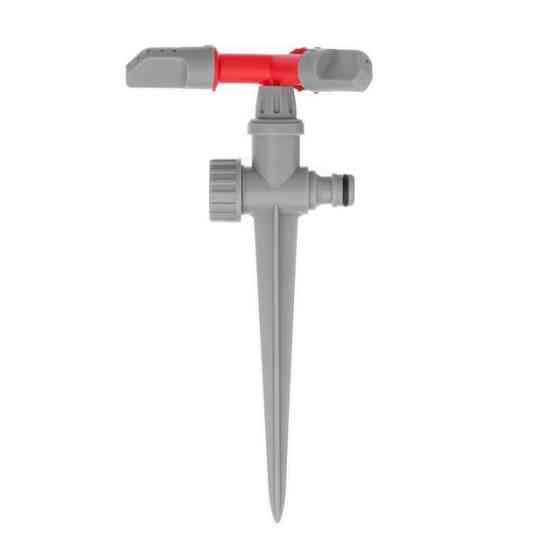 Дождеватель круговой на колку, с вращающейся головкой материалы: PP, ABS INTERTOOL GE-0054 Киев