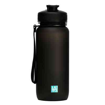 Бутылка для воды Line Art Flores 650 мл чорний (60014218LA-01) Вінниця