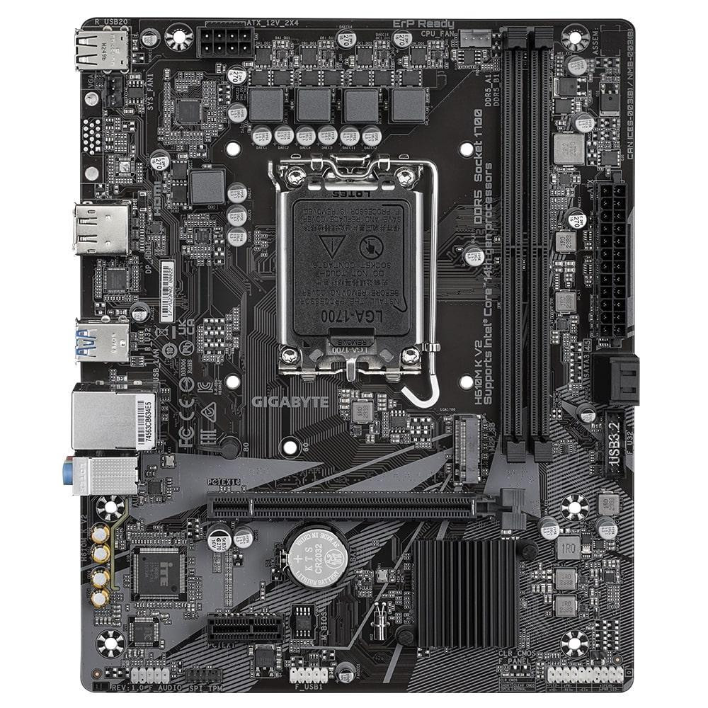 Материнська плата Gigabyte H610M K V2 Socket 1700 ( без Wi-Fi ) Харків - фото 2