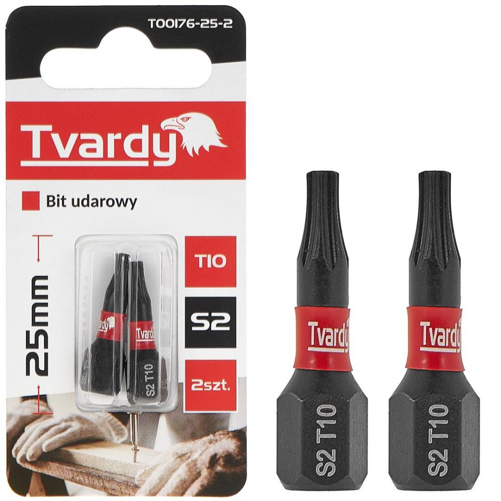 Біта удана "Tvardy" Torx T10 x 25мм Киев - изображение 1