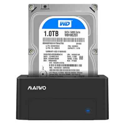 Док-станция для накопителей Maiwo HDD 2.5"/3.5" SATA/SSD USB 3.0 (K308P) Винница