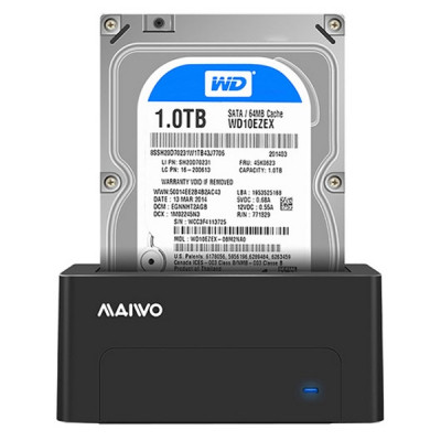 Док-станция для накопителей Maiwo HDD 2.5"/3.5" SATA/SSD USB 3.0 (K308P) Винница - изображение 2