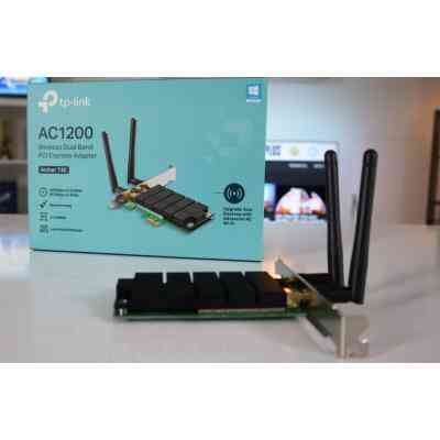 Ретранслятор TP-Link Archer T4E AC1200, PCI Express, Beamforming (ARCHER-T4E) Винница