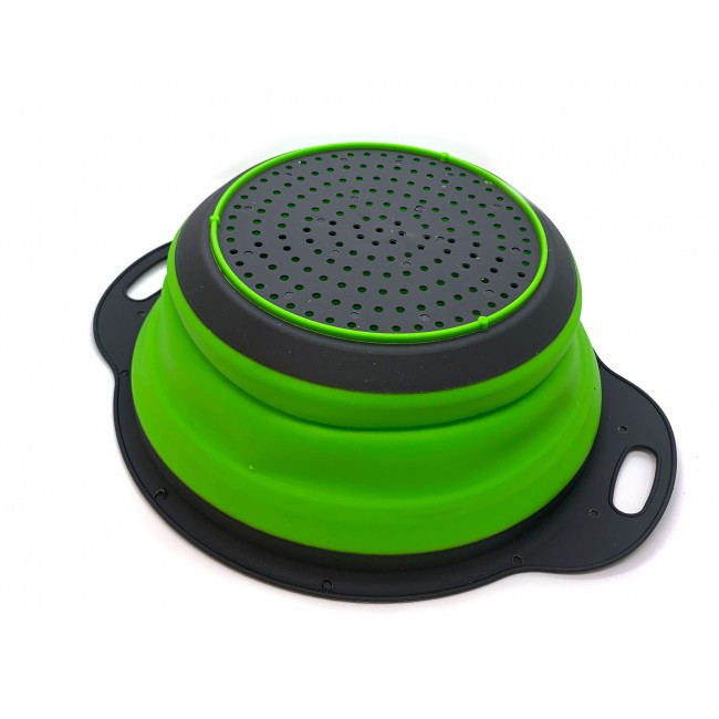 Друшляк складаний круглий із силікону Київ - фото 2