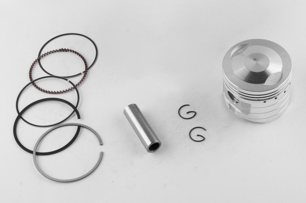 Поршень мотоцикл 4T CB/CG Ø62,0 см, p-15 (150/175cc S: 162J, 162K) (у зборі) Мукачево - фото 1