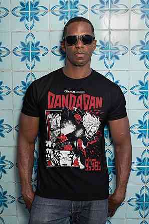 Футболка для мальчика аниме Дандадан Сеико Айасе Косплай оверсайз (рост от 165 до 180 ) Черний AnimeJ0546m Днепр