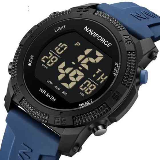 Годинник чоловічий наручний Naviforce Europe (Blue) Київ