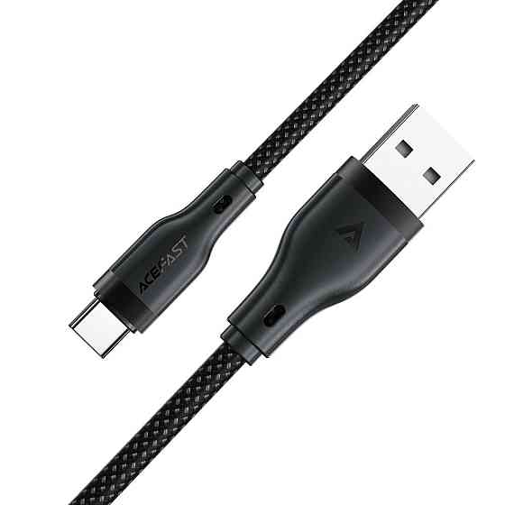 Кабель ACEFAST C8-04 USB-A to USB-C charging data cable Black Київ