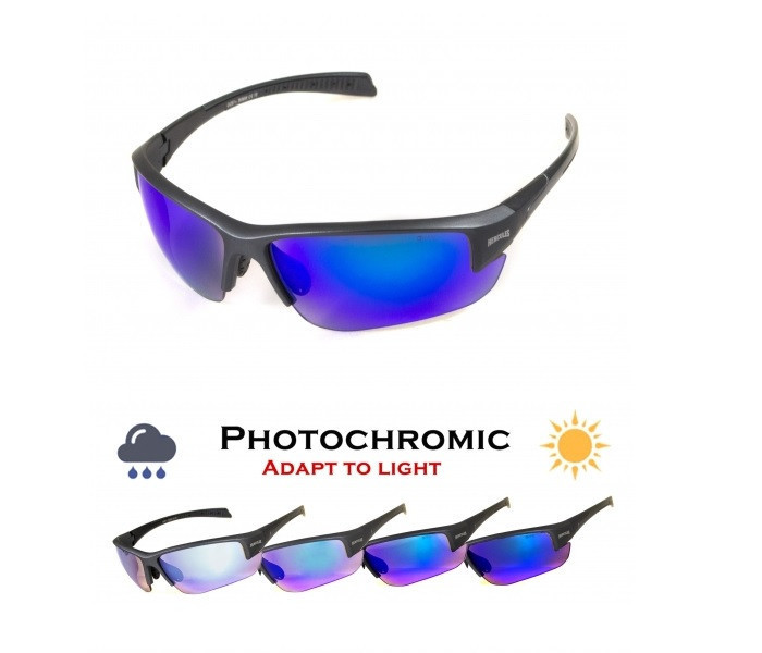 Окуляри фотохромні (захисні) Global Vision Hercules-7 Photochromic Anti-Fog (G-Tech™ blue), фотохромні дзеркальні сині Запоріжжя - фото 1