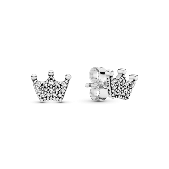 Серебряные серьги «Корона» 297127CZMasterSem Киев