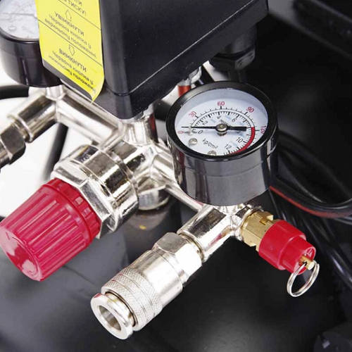 Компресор двоциліндровий 2,2кВт 402л/хв 8 бар 50л пасовий 2 крана APRO Житомир - изображение 5