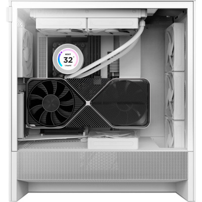 Корпус NZXT H5 Flow Compact All White (CC-H52FW-01) Винница - изображение 11