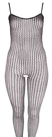 Бодістокінг - 2313630 NO:XQSE Catsuit Black - XL/2XL Sex Aura Київ