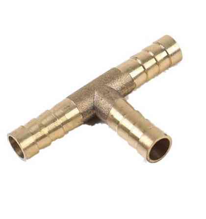 Трубка з'єднувальна потрійна латунна 20мм х 20мм х 20мм ливарна 1658Б (000025472) Київ