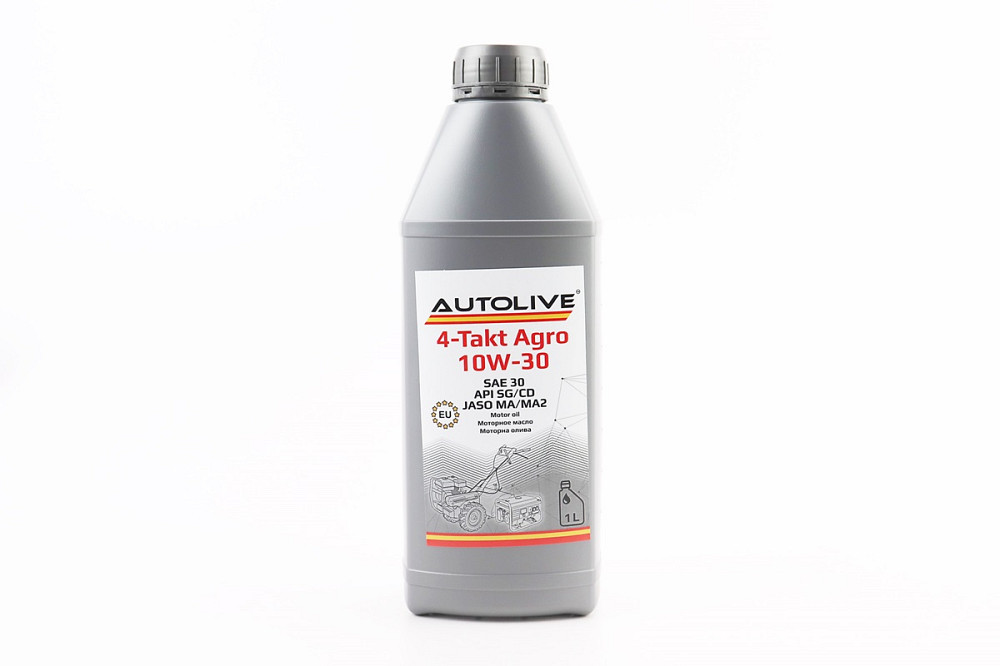 Олива 4T 10W-30 - мінеральна універсальна "AGRO" 1L Київ - фото 1