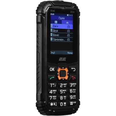 Мобільний телефон 2E R240 2025 Black (694743657623) Вінниця