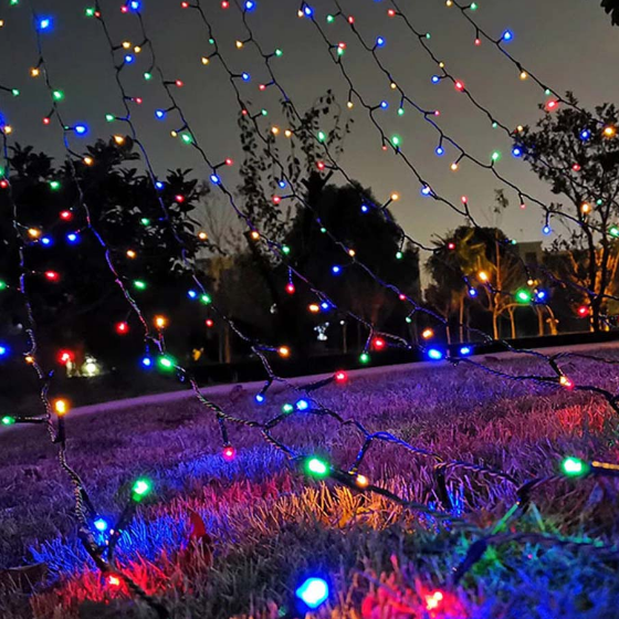 Світлодіодна гірлянда 50 Led 5м 8 режимів різнокольорова 220V CW-G-50L5VMC ColorWay Житомир - фото 6