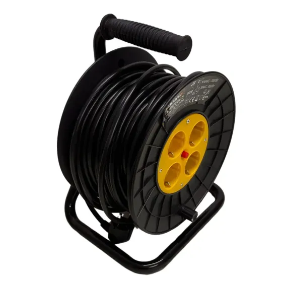 Подовжувач-котушка Lemanso 30м – 16A, з заземленням, захист від перевантаження Львів