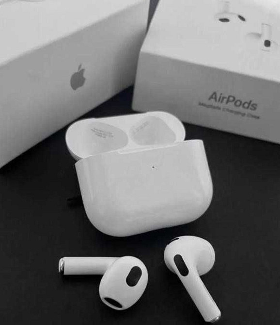 Airpods 3 1в1 Навушники Airoha +чохол. Киев - изображение 3
