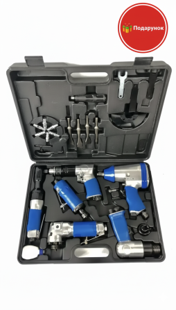 Універсальний набір пневмоінструменту  для монтажних робіт FERRUM FRATK24 24 ел Набір пневматичного інструменту Львів