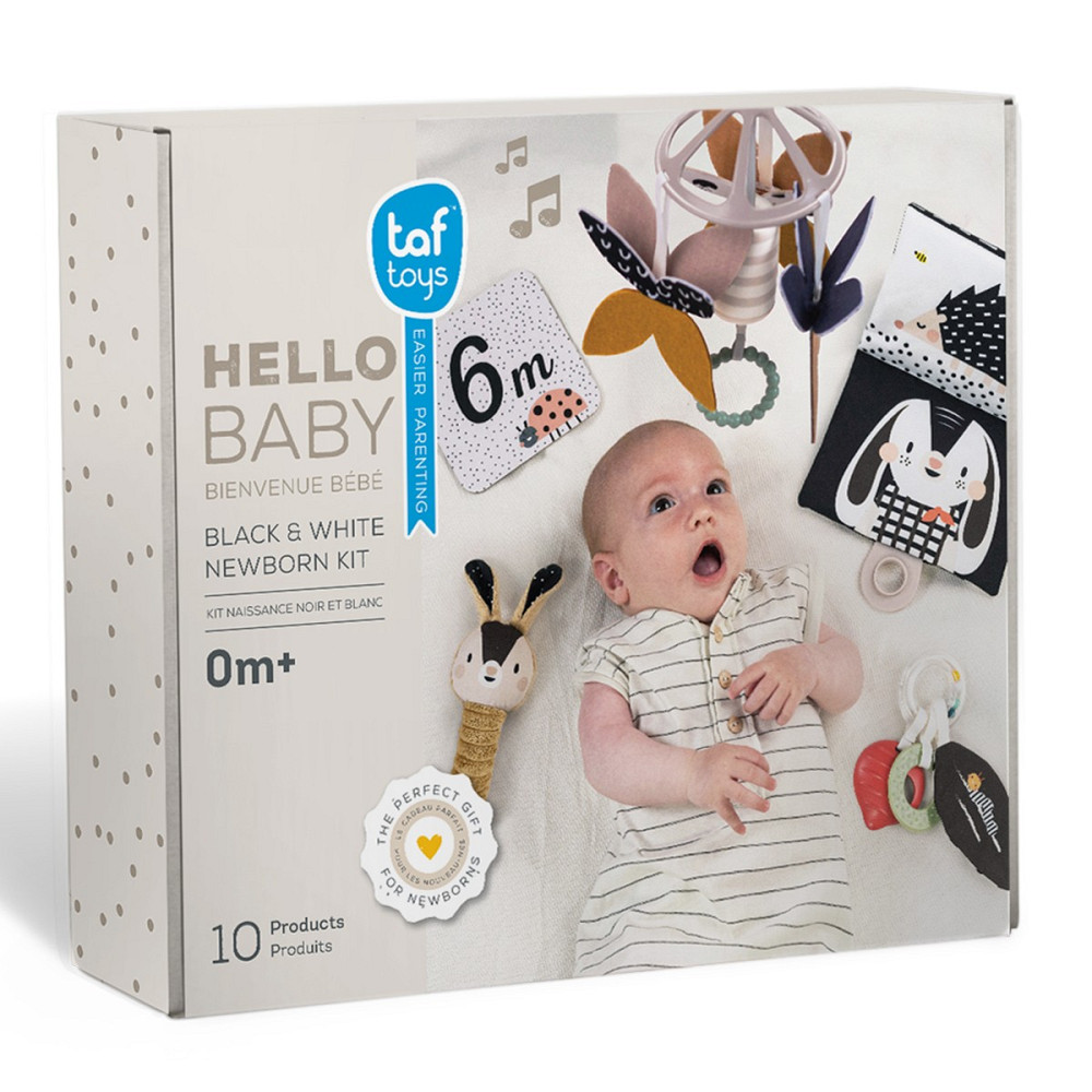 Подарунковий набір іграшок для новонародженого – Чорно-біла гармонія Днепр - изображение 2