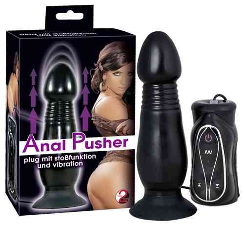 Анальная пробка Anal Pusher m.Vibr Sex Aura Киев