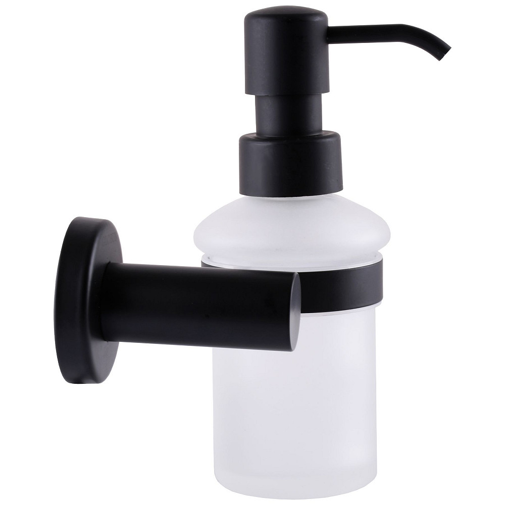 Дозатор рідкого мила Globus Lux BS8433 чорний матовий SUS304 Тернопіль - фото 3