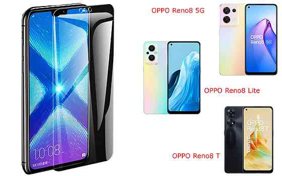 Захисне скло NeoGlass для OPPO Reno8 5G, Reno8 Lite, Reno8 T – надпрозоре та стійке Київ