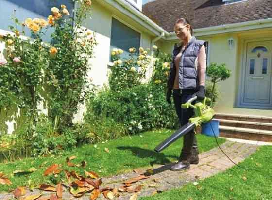 Повітродувка-пилосос садова RYOBI RBV3000CSV, 3000Вт (14 м?/хв) (+ Насадка для високошвидкісного збирання, Одеса