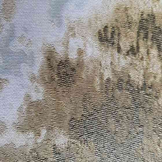 Шпалери вінілові на флізелін Sirpi Muralto Komi метрові дерева коричневе із золотом на ясно сірому 3д Київ