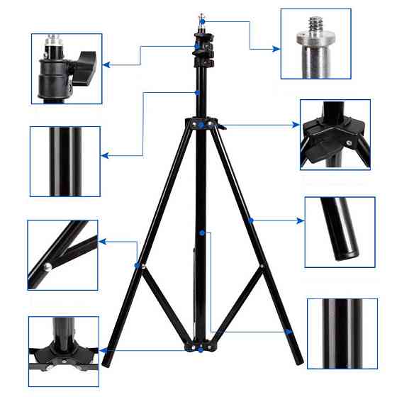 Штатив для телефона 80-210см алюминий AC Prof 3787 Киев