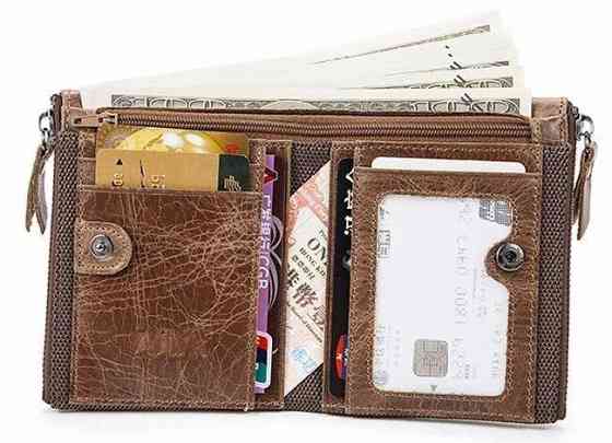 Гаманець чоловічий Vintage 14684 Cветло-коричневий Київ