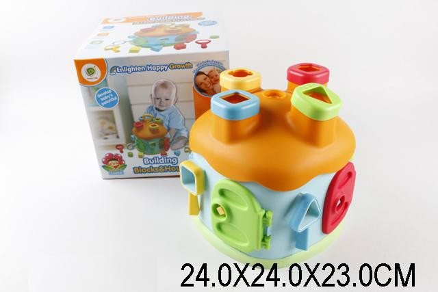 Дитячий будиночок логіка-сортер 209 (1433248) з ключами Вінниця - фото 1