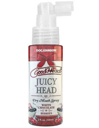 Зволожувальний спрей оральний Doc Johnson GoodHead - Juicy Head - White Chocolate and Berries 59мл Львів