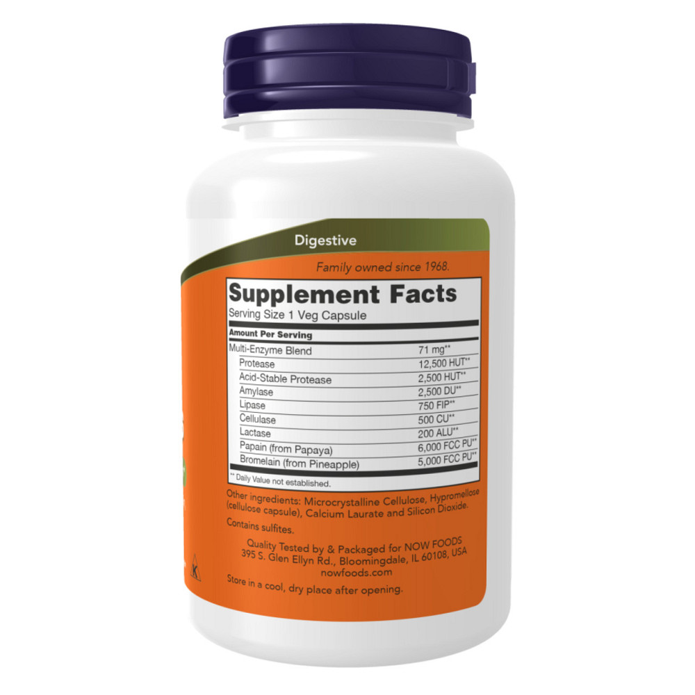 Ензими Now Foods Plant Enzymes 240 розт капс Київ - фото 2