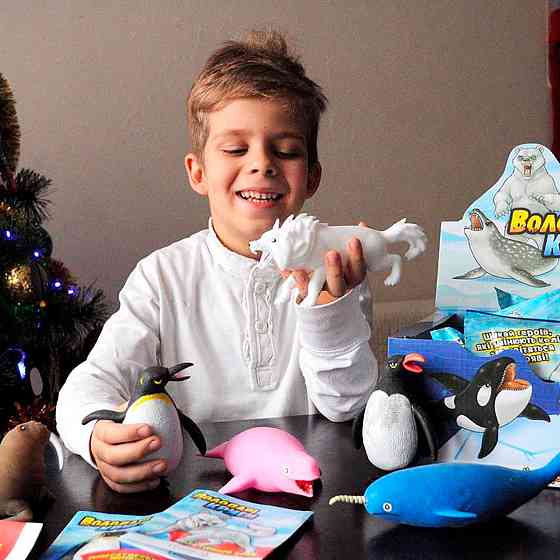 Стретч-іграшка у вигляді тварини – Володарі криги Дніпро