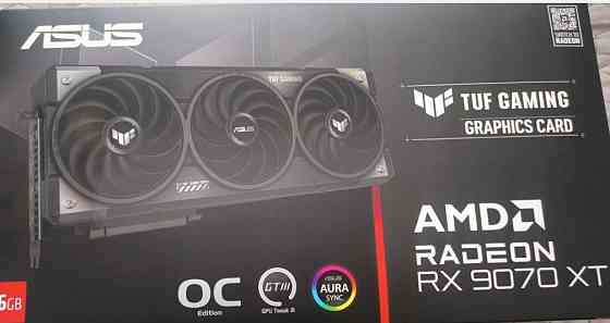 Відеокарта Radeon 9070 xt asus tuf OC, ГАРАНТІЯ. Харків
