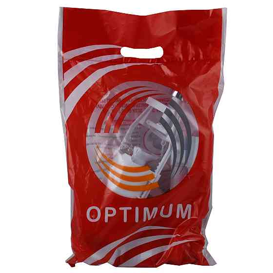 Набор для бачка унитаза OPTIMUM бок подв пласт 1/2″ и сливним механизмом с одной кнопкой OPTI 1010 Киев