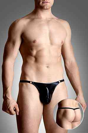 Чоловічі стрінги - Mens Thongs 4487 - black, S-L Sex Aura Київ