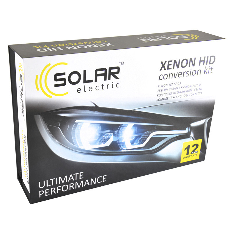 Комплект ксенону Solar H1 5000K 85V 35W P14.5s KET+Ballast, 2шт Львів - фото 1