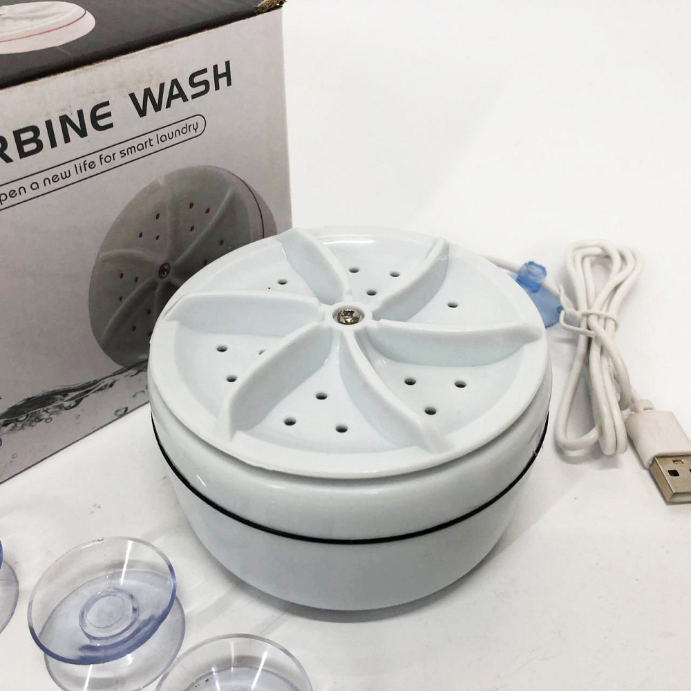 Міні пральна машина відро, Складна пральна машина для дачі Портативна SB-59 Львів - фото 12