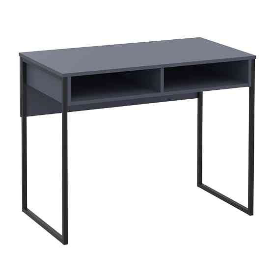 Стол письменный с полкой Doros Барт 100х55х78,1 см Графит (DRS-011426) Львов