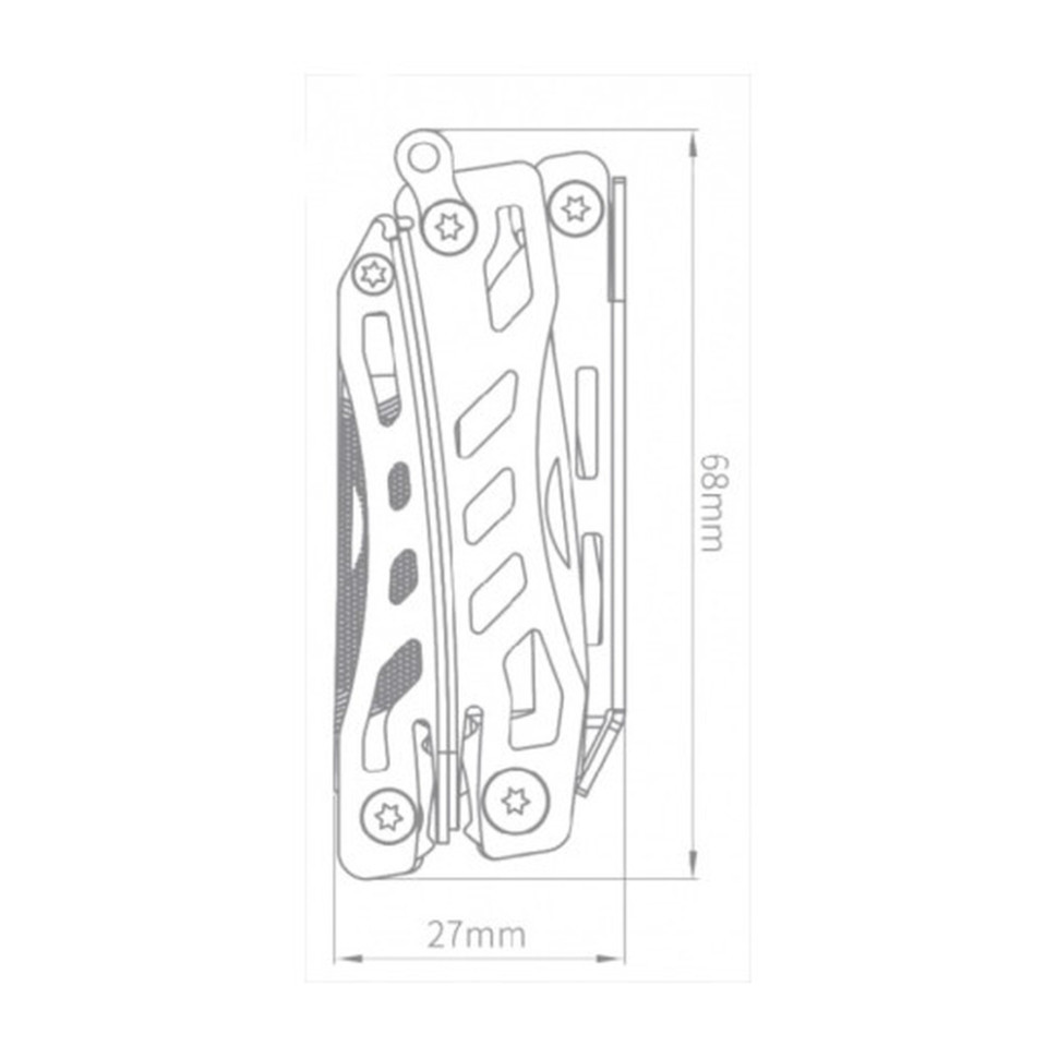 Мультитул NexTool Flagship Pro, чорний Київ - фото 3