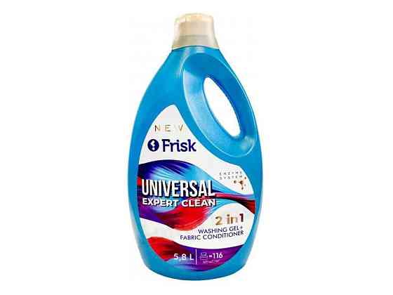 Засіб д/прання UNIVERSAL EXPERT CLEAN 5,8л ТМ Frisk   Solmir Київ