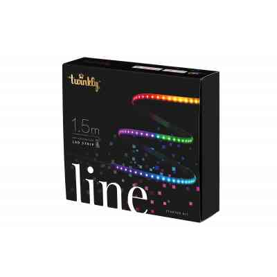 Гірлянда Twinkly Smart LED Twinkly Line RGB, підсвічування, Gen II, IP20, 1,5 (TWL100STW-BEU) Вінниця