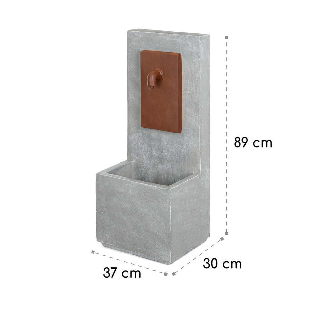 Светодиодный фонтан Милоса в помещении и на открытом воздухе 5 м кабельный цемент (Германия, читать описание) Ровно - изображение 8